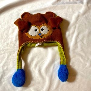 Adorable Flipeez monkey hat
